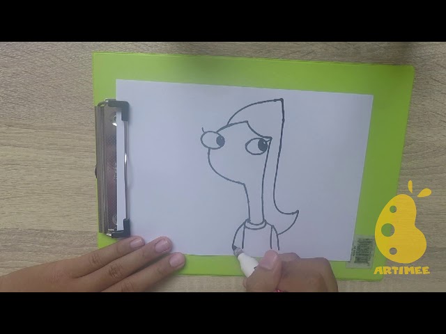How To Draw Candace Step By Step