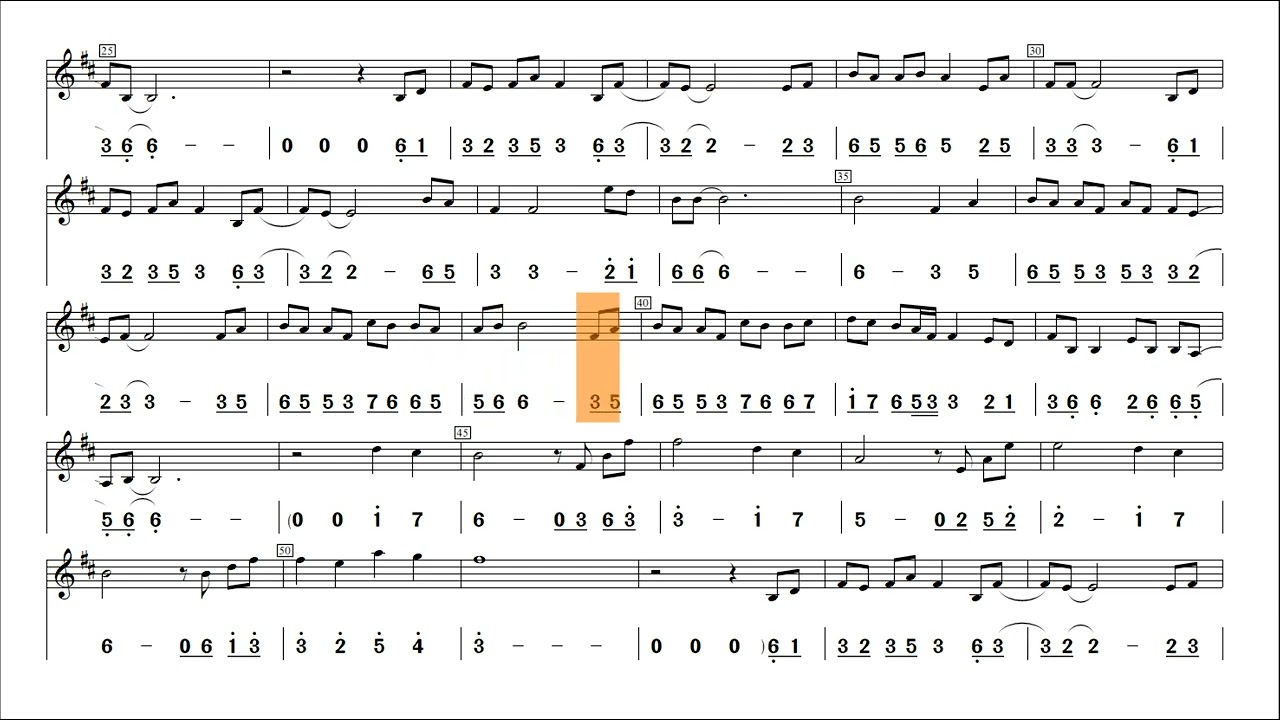 Смотреть «《星河叹-Star River Sigh》 D key Sheet music +Number notation video score» на YouTube Смотреть «《星河叹-Star River Sigh》 D key Sheet music +Number notation video score» на YouTube