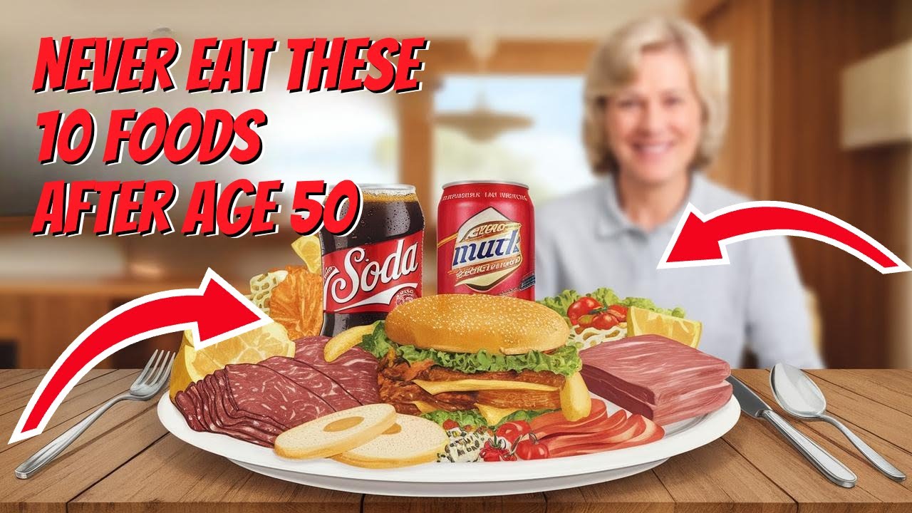 Never eat these 10 foods after age 50