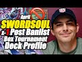 Swordsoul deck top yugioh profile  april banlist box tournament 2024  x1 connor m