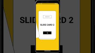 Sliding cards in flutter | Slide transition | Transform rotation | flutter | animation screenshot 5