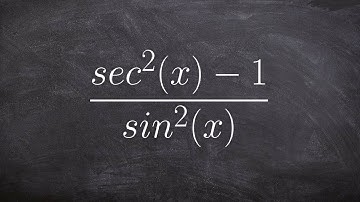 Learn how to simplfy a trigonometric expression
