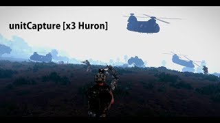 ARMA 3 - unitPlay Tanoa Insertion (x3 Hurons)