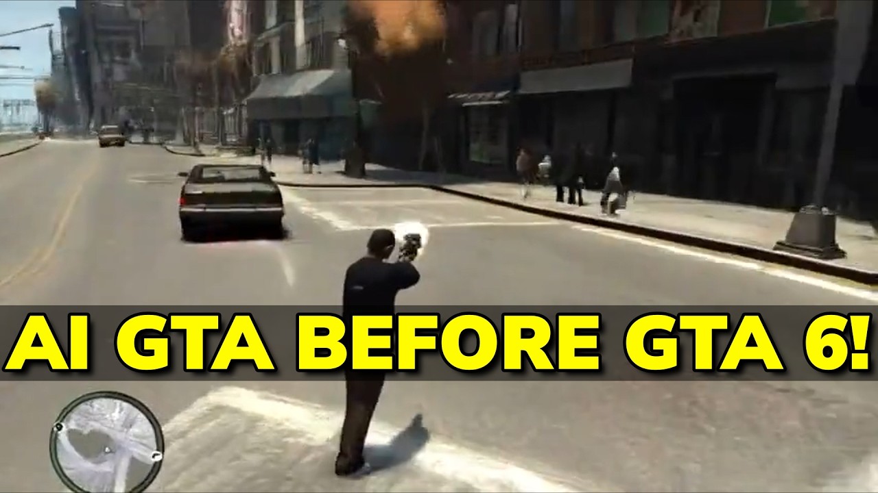 Play GTA & Racing Games CREATED BY AI! (Mirage Demo)
