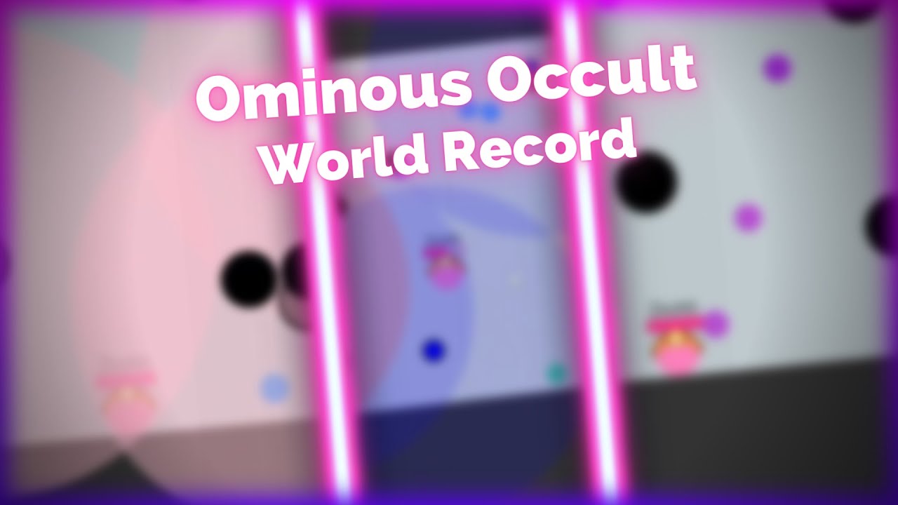 Evades.io Ominous Occult Solo WR