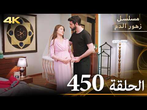 الحلقة 450 مسلسل زهور الدم مدبلج بالعربية Kan Çiçekleri جودة 4K 
