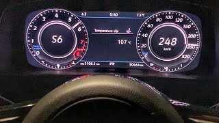 VW GOLF 7.5 R 310 HP Acceleration
