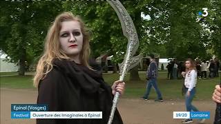 Ouverture des Imaginales à Epinal