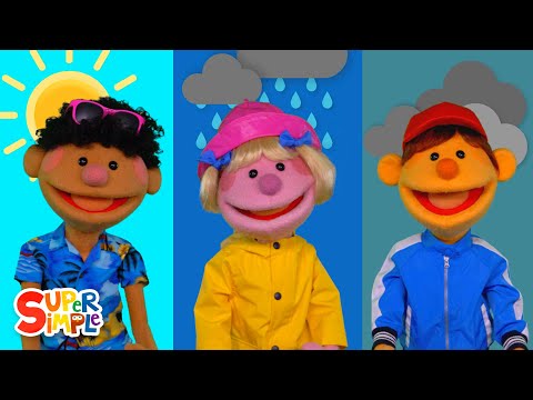 How's The Weather? | ft. the Super Simple Puppets | Super Simple Songs