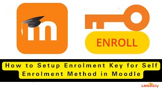 How to setup enrolment key for your Moodle course #teacher #moodle #elearning #education