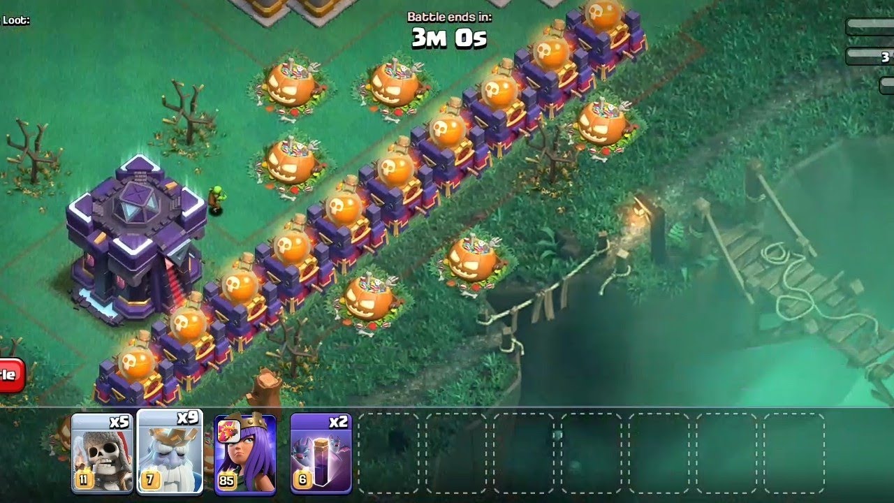 ||SPOOKY CHALLENGE WAS TOO EASY COC || - YouTube