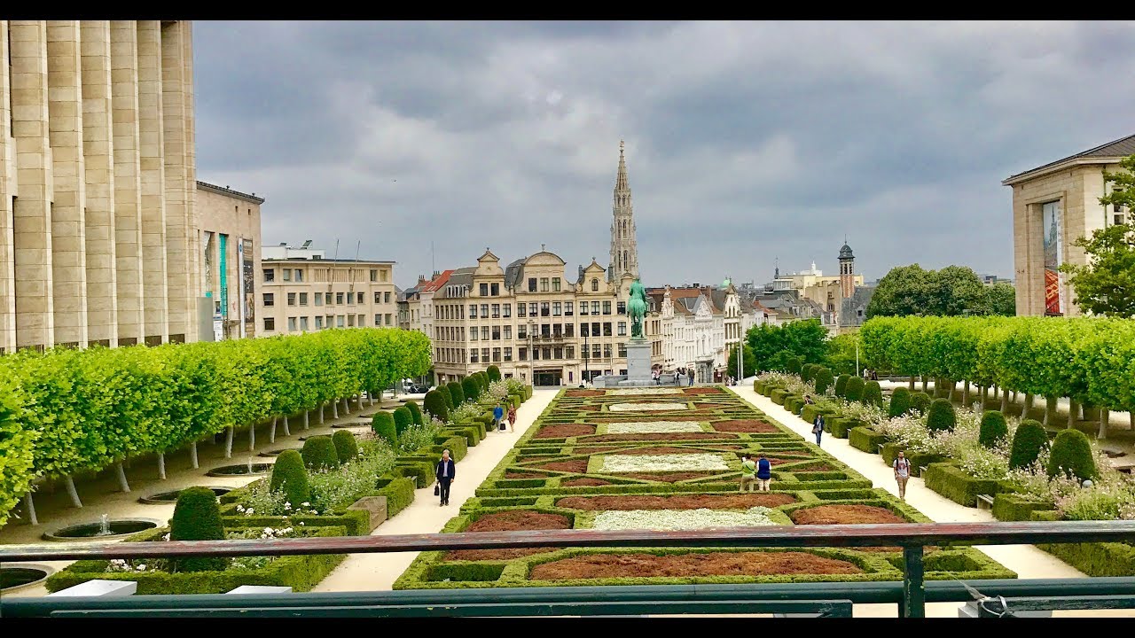 Mont des Arts Gardens,Belgium