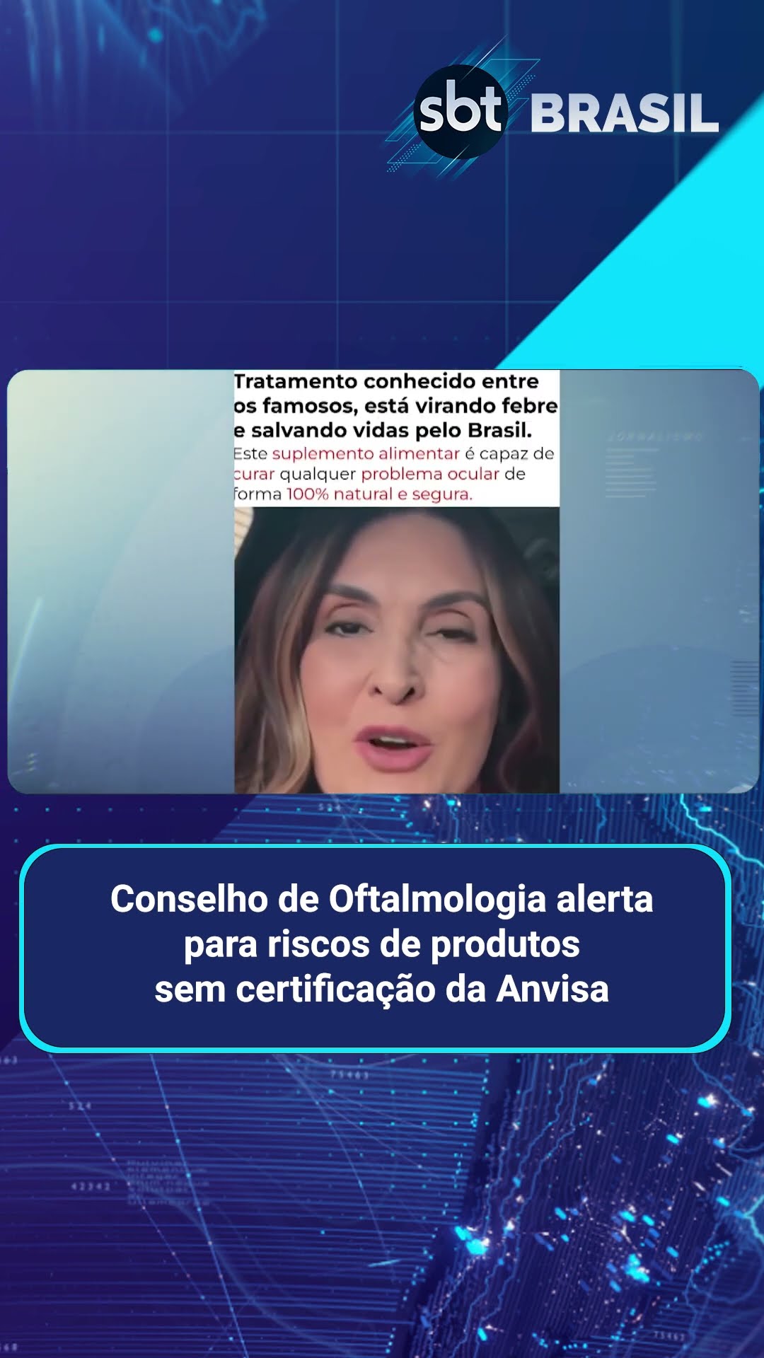 Conselho de Oftalmologia alerta sobre uso de IA em propagandas enganosas | SBT Brasil (22/01/25)