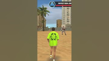 Vegas Crime Simulator (Vegas Hero Defeat Mad Joe) Dual Mad Joe Boss on River #Shorts #Short Video