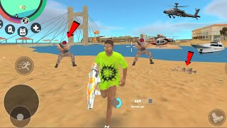 Vegas Crime Simulator (Vegas Hero Defeat Mad Joe) Dual Mad Joe Boss on River #Shorts #Short Video screenshot 4