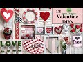 EASY FARMHOUSE ❤VALENTINE❤ DOLLAR TREE HIGH-END HOME DECOR DIYs #farmhousedecor #dollartreediy