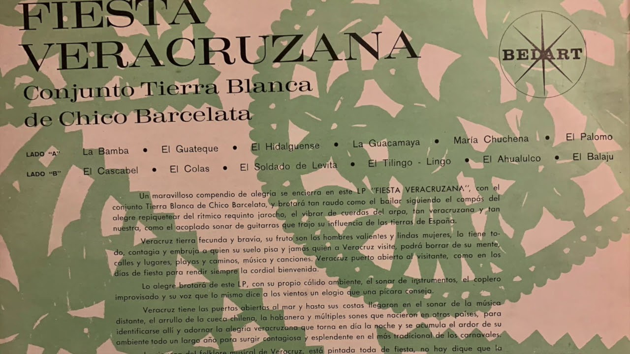 Conjunto Tierra Blanca de Chico Barcelata - Fiesta Veracruzana