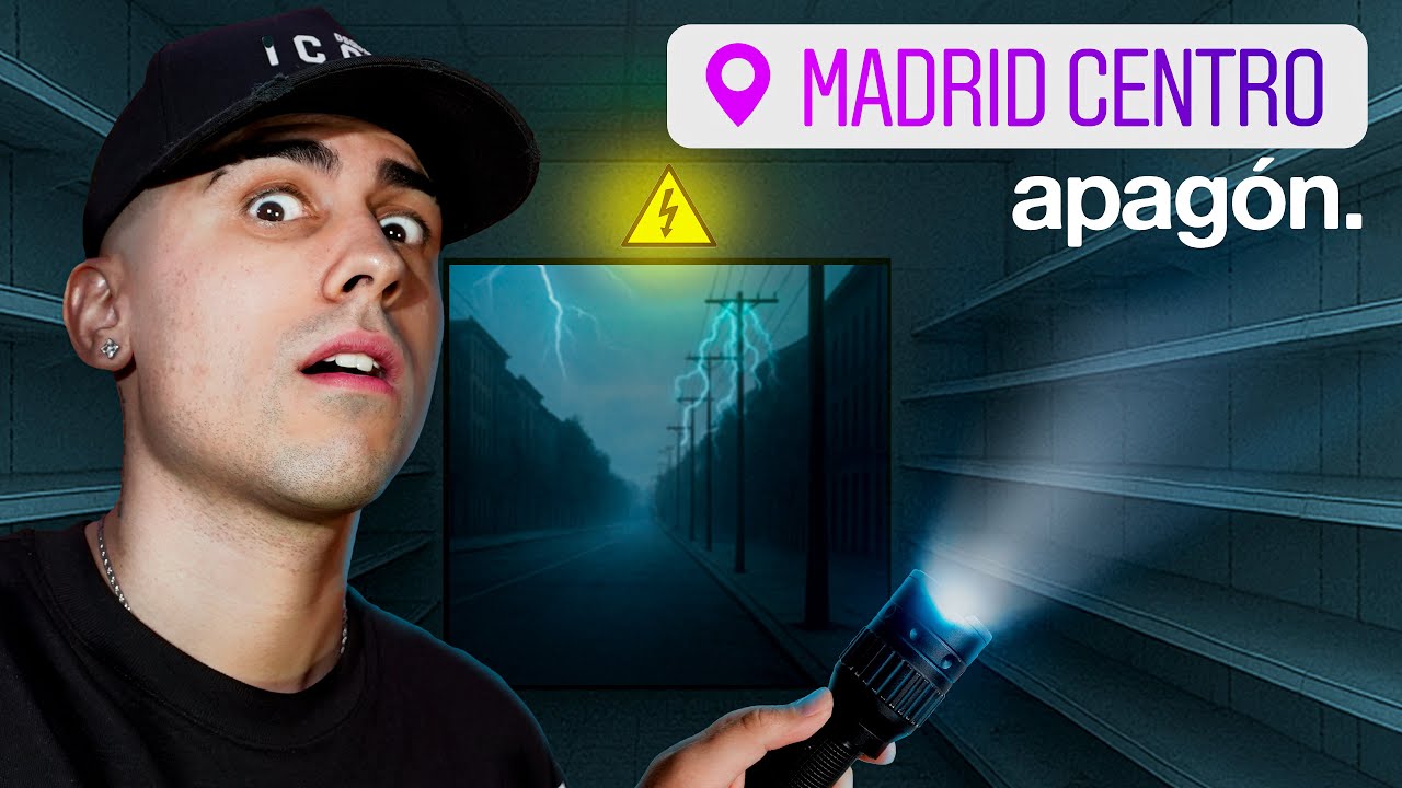 Así se vivió el APAGON en España 💡 VLOG en MADRID