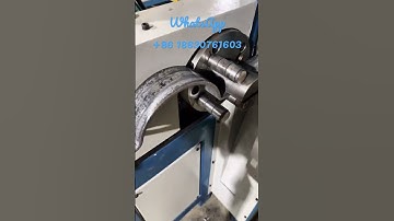 Full-automatic numerical control flat iron pipe clamp forming machine pipe clamp machine
