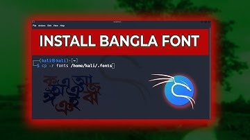 Fixed Bangla Font Problem in Kali Linux  [ Bangla ]