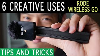 6 Tricks with the RODE Wireless GO you need to know about!
