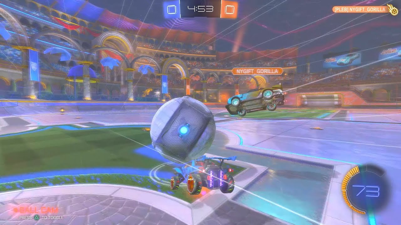 Rocket League 1 v 1 Gold League Gameplay #85