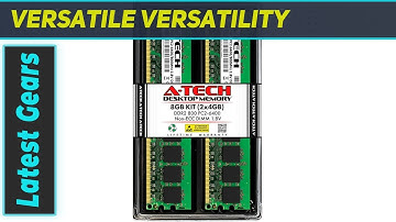 Boost Your Desktop Performance with A-Tech 8GB DDR2 RAM Kit | Best RAM Upgrade for DDR2 PCs