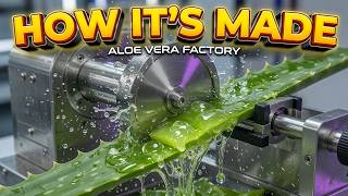 How It's Made: Inside the Ultimate Automated Aloe Vera Face Mask Factory