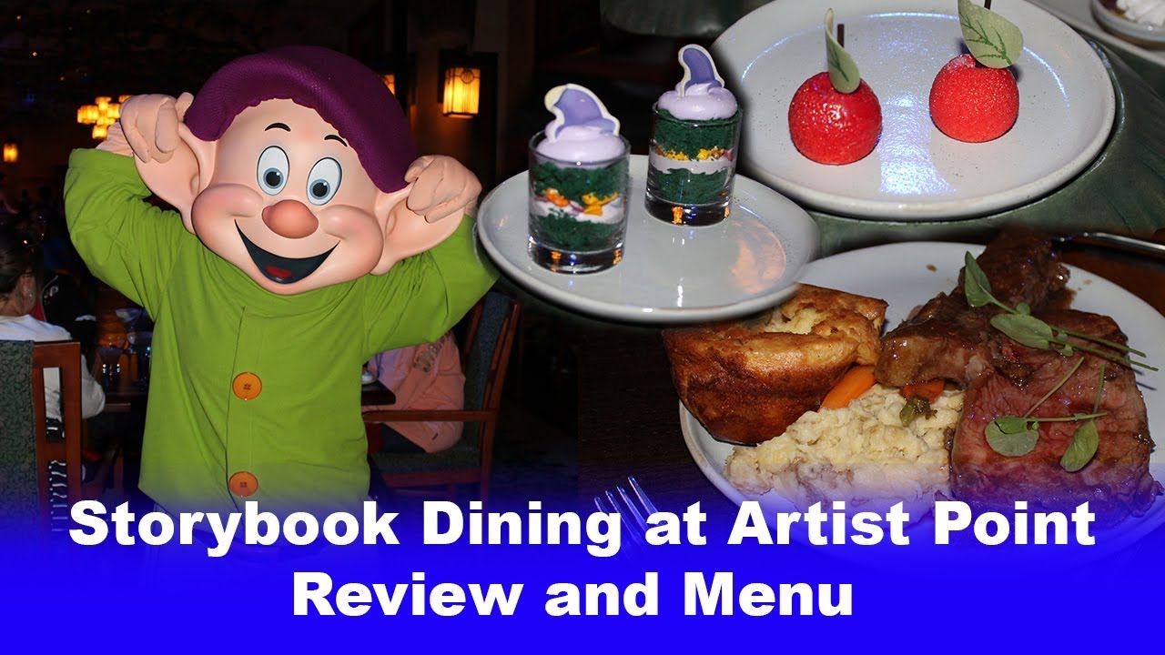 Storybook Dining At Artist Point With Snow White Review And Menu Storybook Dining At Artist Point With Snow White Review And Menu