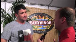 Mike Holloway Survivor Worlds Apart winner red carpet interview
