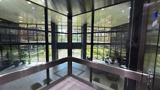 EPIC MOTOR! US (mod. by Oracle) Hydraulic Scenic Elevators @ Maitland Forum, Maitland, Florida