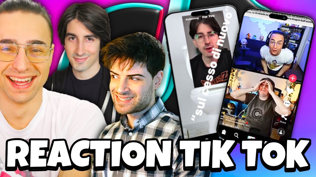 Il RITORNO delle REACTION ai TIK TOK del TRIO TARALLO 💥🤣