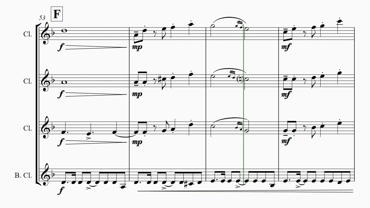 Misirlou - Pulp Fiction - Clarinet Quartet