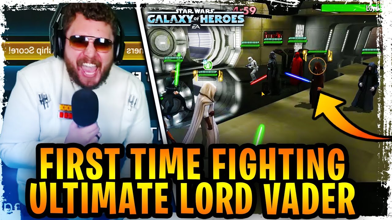 Realtime Grand Arena Showdown - First Time Facing Lord Vader Ultimate - Best Grand Arena All Season