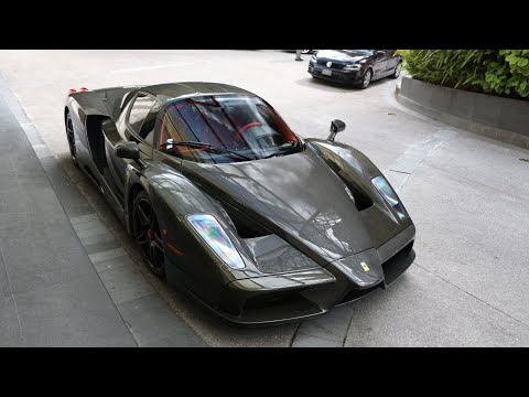 Don Huayra | El único Enzo Ferrari de Fibra de Carbono del mundo paseándose en la CDMX!