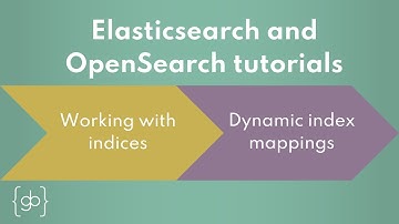Dynamische indextoewijzingen in Elasticsearch en OpenSearch
