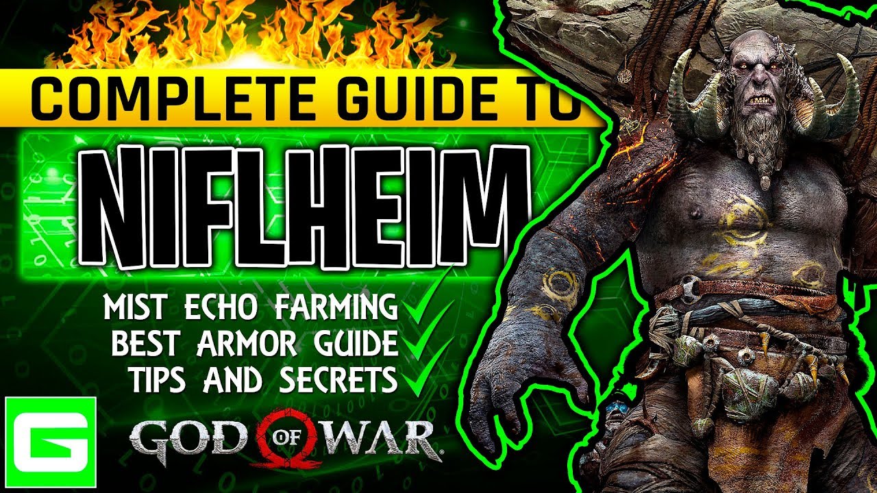 niflheim ไปยังไง  New 2022  God of War Complete Guide to Niflheim | How to Get the Best Armor \u0026 Fully Upgrade It | (GOW 2018)
