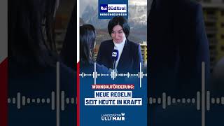 Seit heute: Neue Wohnbauförderung in Kraft