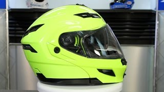 gmax gm64 modular flip-up street motorcycle helmet hi-vis yellow 1Storm Full Face Flip up Dual Visor Sun Shield: HB89 Glossy : Automotive cold weather breath box and chin curtain GMax FF-98 full face motorcycle