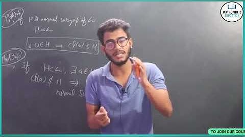 NORMAL SUBGROUP || PART 33 || GROUP THEORY || #grouptheory #normalsubgroup #iitjam #csirnet #gate