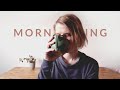 Minimalist fall morning routine 2020 on a workday (mindful & simple home office morning routine)