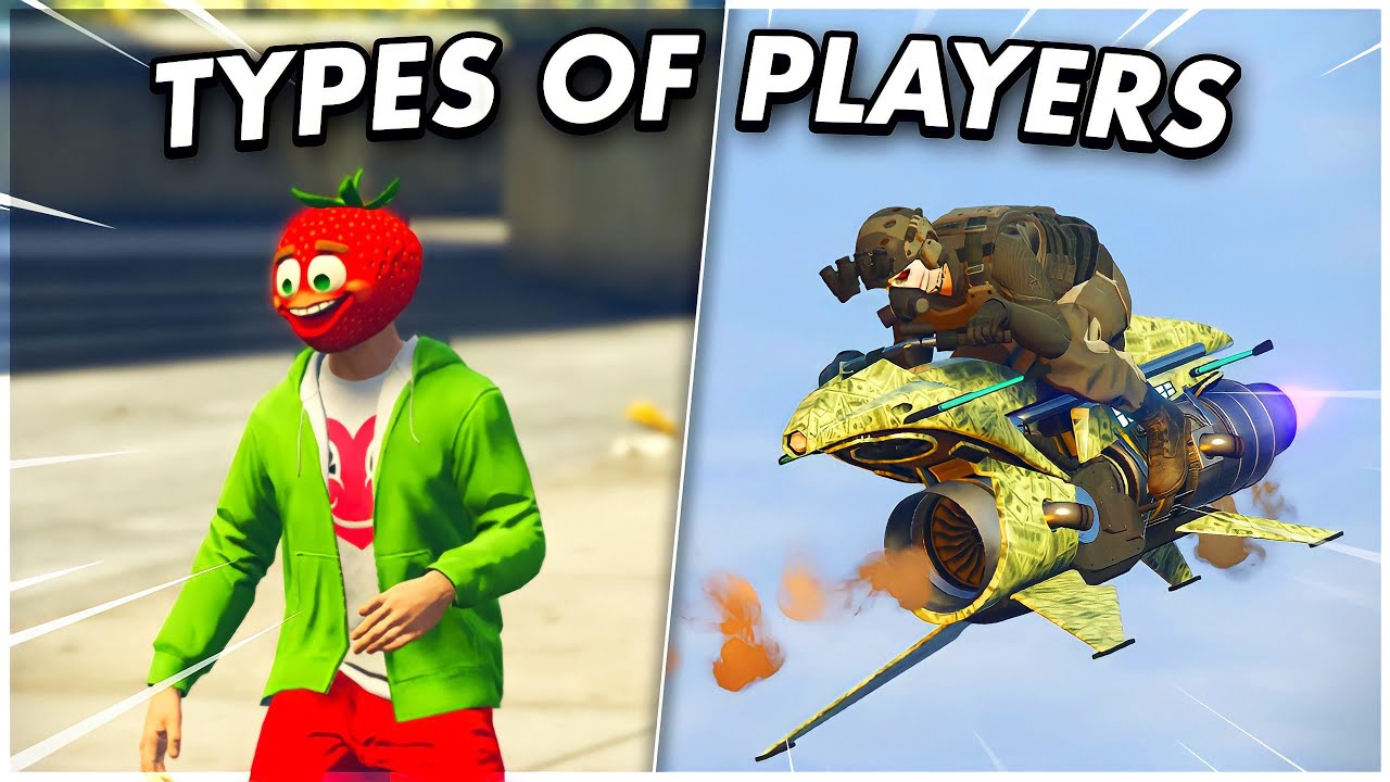 12 Types Of Players In GTA Online! (Different Kinds Of GTA 5 Players)