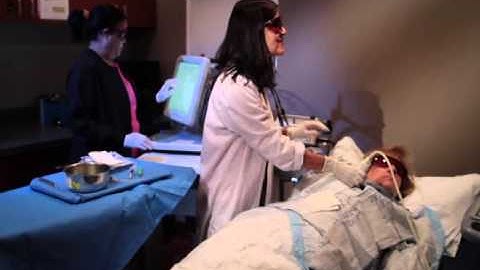 Novilase® Interstitial Laser Therapy (ILT) Procedure Part 1