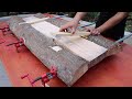 Creative Woodworking Ideas With Basic Tools Make Things Easy // A Large Size Wooden Table For Garden