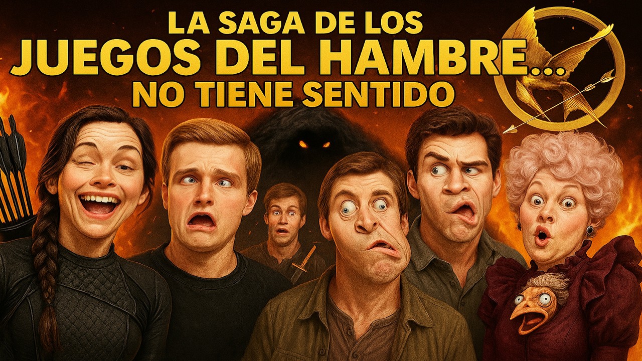 Los SIN SENTIDOS de la SAGA de los JUEGOS DEL HAMBRE (Pentalogía completa resumida)
