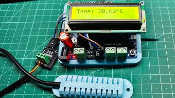 DS18B20 Temperature Sensor #arduinounoprojects #arduino #techab #homeautomation @TECHAB254