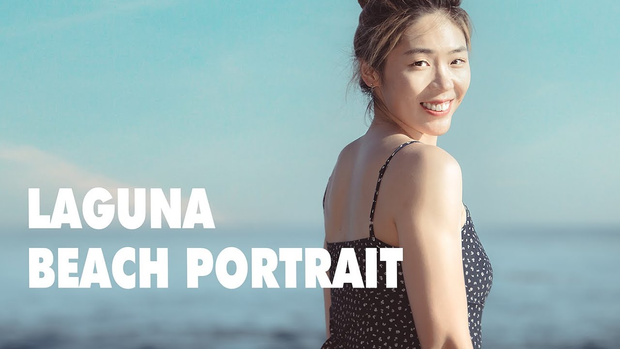 Beach Portrait Photography under a bit Harsh Sunlight 