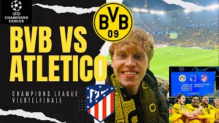 WIR STEHEN IM HALBINALE !!! 🖤💛 | BVB Stadionvlog | Champions League #bvb #ucl