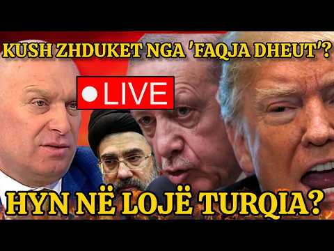 🔴LIVE: "Do ju zhduk nga faqja e dheut”, Dritan Demiraj: Kush po dridhet nga Trump, në lojë Erdogan