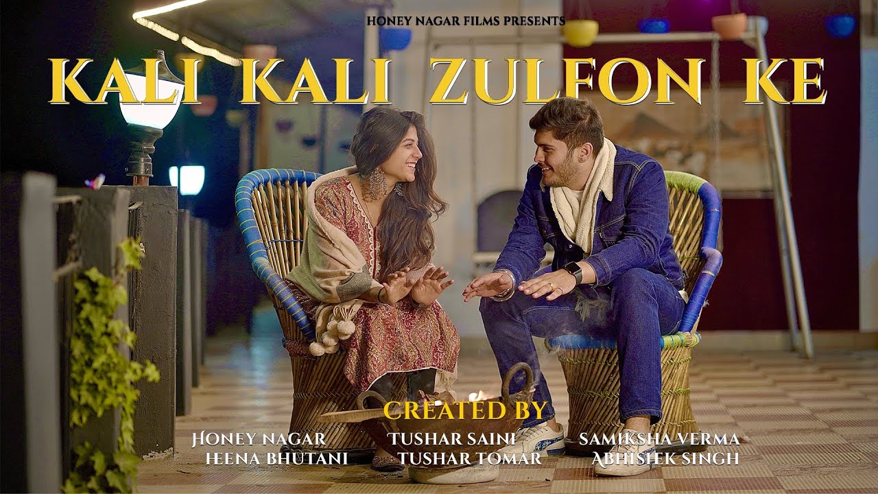 Kali kali Zulfon ke | Cover Video | Jubin Nautiyal & Rochak Kohli | Honey Nagar Films